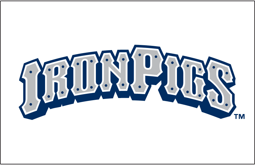 Lehigh Valley IronPigs 2008-Pres Jersey Logo iron on paper